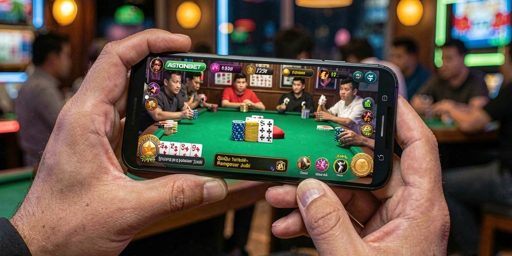 Tampilan gameplay seru dan kompetitif di ASTONBET.