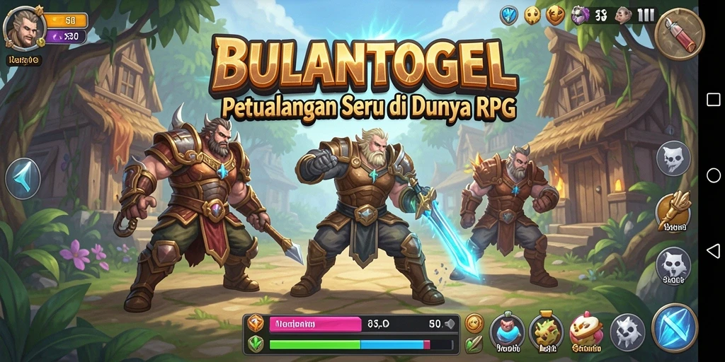 Tampilan aksi mendebarkan dari BULANTOGEL yang menarik.