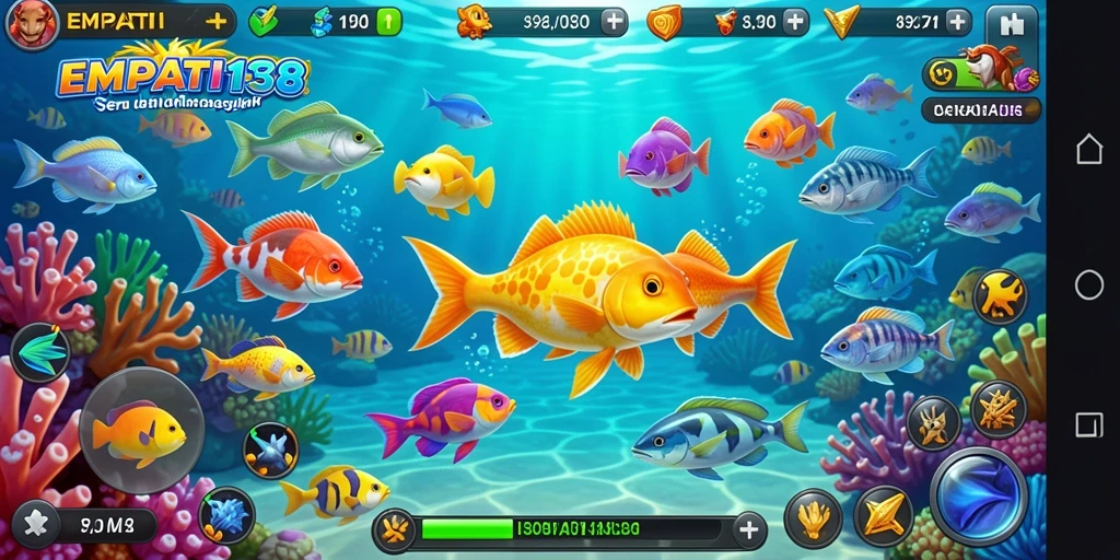 Tampilan gameplay seru dan menegangkan dalam EMPATI138.