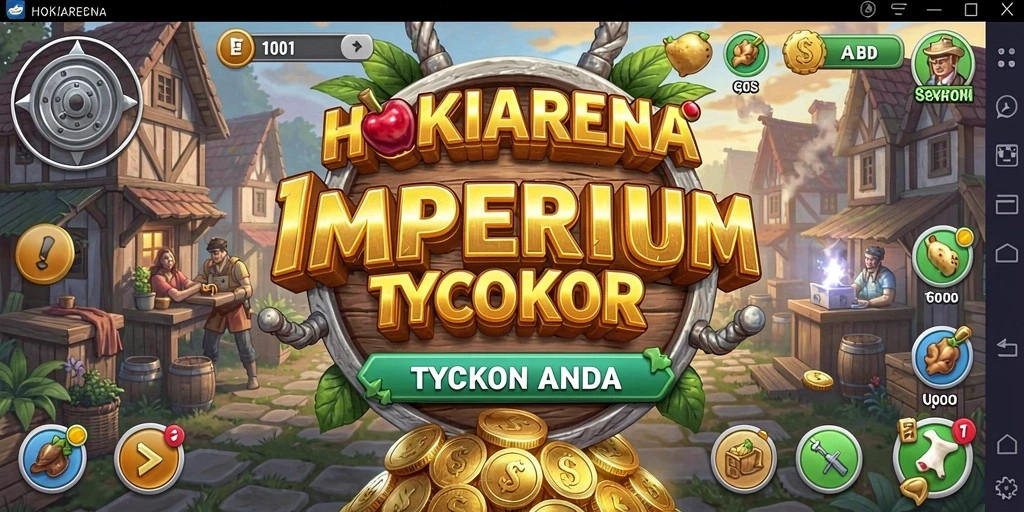 Tampilan gameplay HOKIARENA yang menarik dan penuh strategi Tycoon.