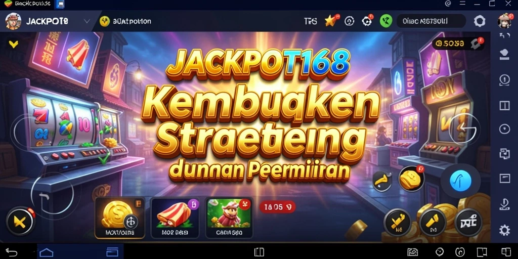 Tampilan gameplay <strong>JACKPOT168</strong> yang menarik dan menantang.