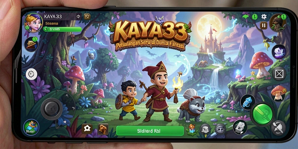 Gameplay seru KAYA33 di dunia petualangan fantastis.