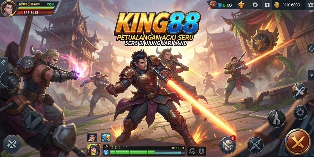 Gambaran gameplay KING88 yang menegangkan dan menantang.