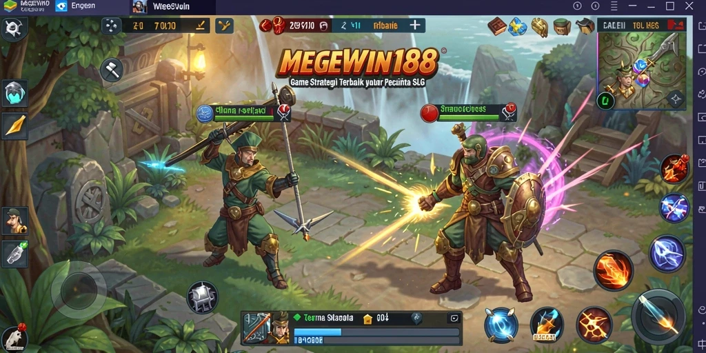 Tampilan gameplay menakjubkan dari MEGEWIN188 yang penuh dengan strategi.