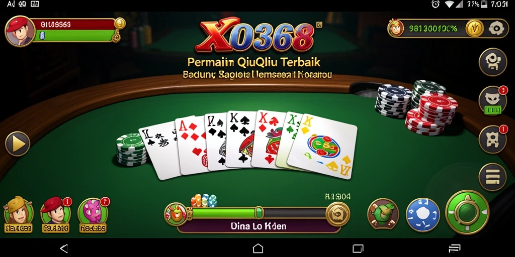 Screenshot gameplay QiuQiu yang menarik dan seru di XO368.